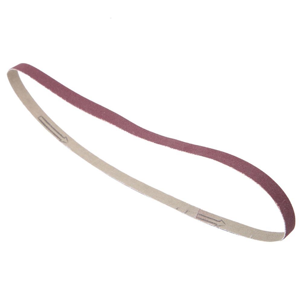 10pcs 100 Grit Abrasive Bands 533 x 9mm Sandpaper Sander Belts Durable Sanding Belts Metal Grinding