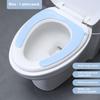 Heating Toilet Seat Intelligent Constant Temperature Household Toilet Seat Waterproof Winter Adsorption Heating Toilet Cover Toilet Sticker