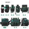Riñonera de Herramientas Bosque Verde: Cinturón de Electricista Duradero, Impermeable y Multifuncional con Almacenamiento Resistente al Desgaste