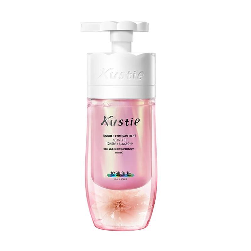 Kustie Cherry Blossom Dual-Chamber Shampoo