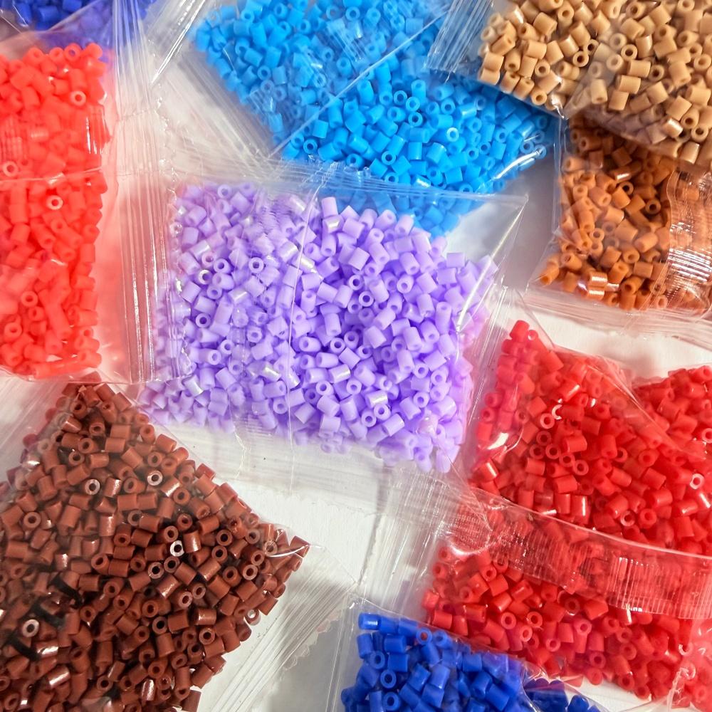 1000Pcs/Pack 2.6Mm Perler Beads Fuse Hama Beads For Diy Handmade Present For Kids Household Decoration Jigsaw Game