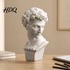 Classic Greek Sculpture Bust Statue Ornaments Resin for Art Studio Decor