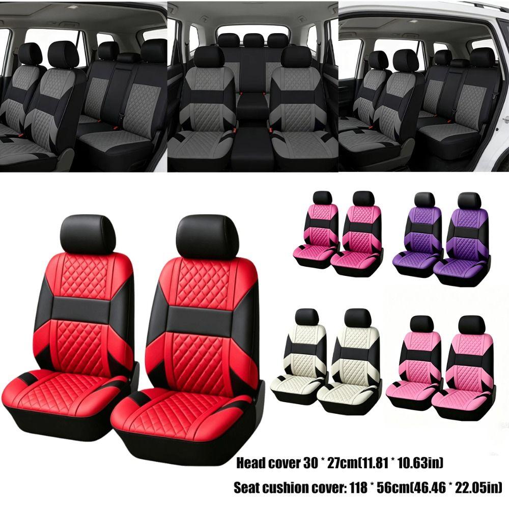 Waterproof Fabric Universal Car Seat Covers Breathable Fabric Seat Covers Independent Seat Covers