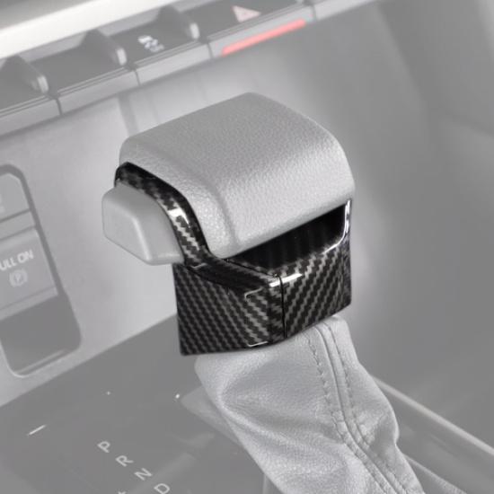 For Toyota 4Runner 2025+ Gear Shift Knob Head Decor Cover Trim Carbon Fiber 3PCS