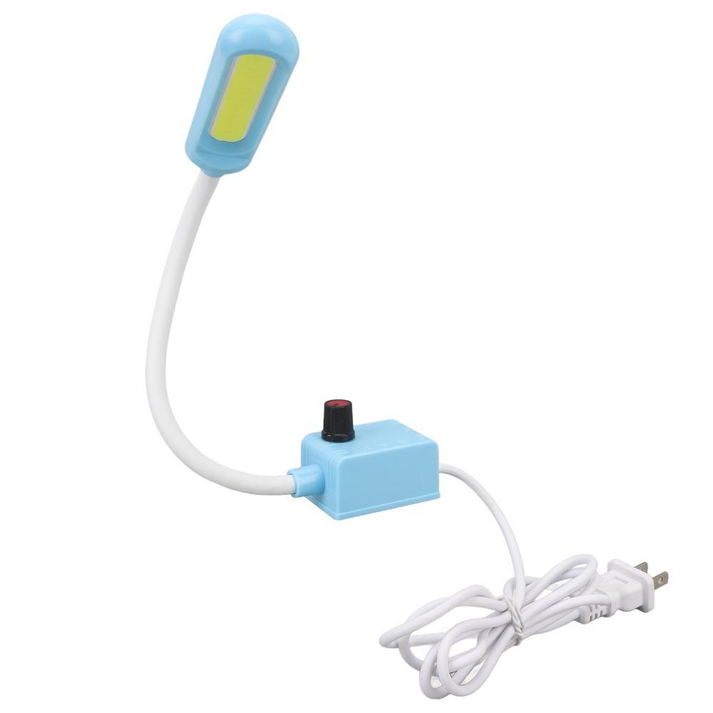 Magnetic Base LED Sewing Machine Light Flexible Gooseneck Eye Protection Magnetic Work Light Energy Saving Adjustable