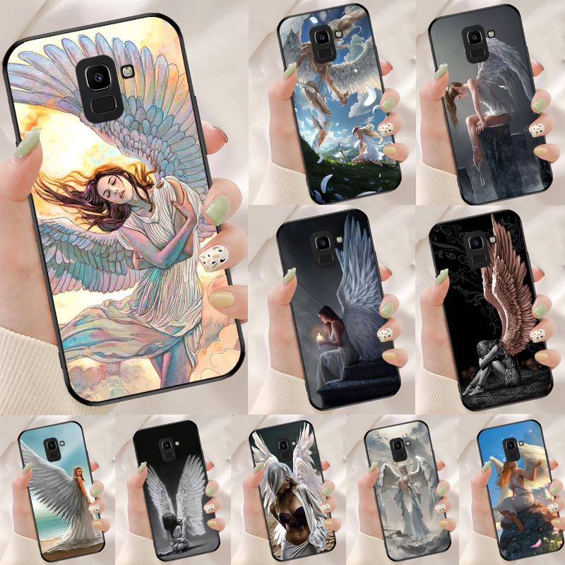 Fantasy Engel Mädchen Flügel Für Samsung Galaxy M53 M33 M11 M21 M31 M12 M13 M14 M15 M35 M34 M54 M32 M52 M06 M16 M55 Hülle