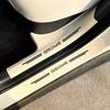 For Geely EX2 Xingyuan eMAS 5 2026 Car Door Sill Strip Leather Door Threshold Anti Scratch Protector Pedal Guard Sticker