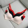Tangge Red Silk Wire-free Thin Seamless Mulberry Silk Bra
