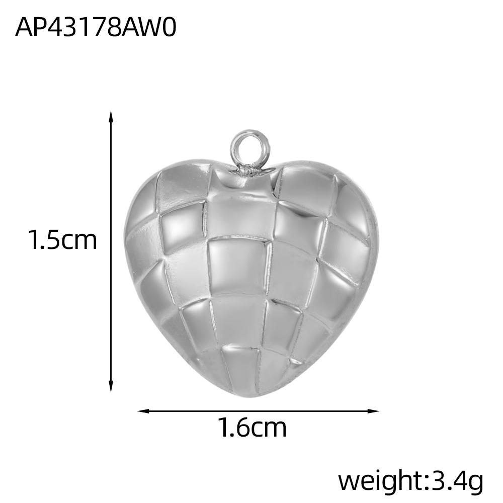 CARLIDANA New Gold Plated Charm Stainless Steel DIY Jewelry Pendant Multicolor Zircon Heart Butterfly Sun Flower Bowknot