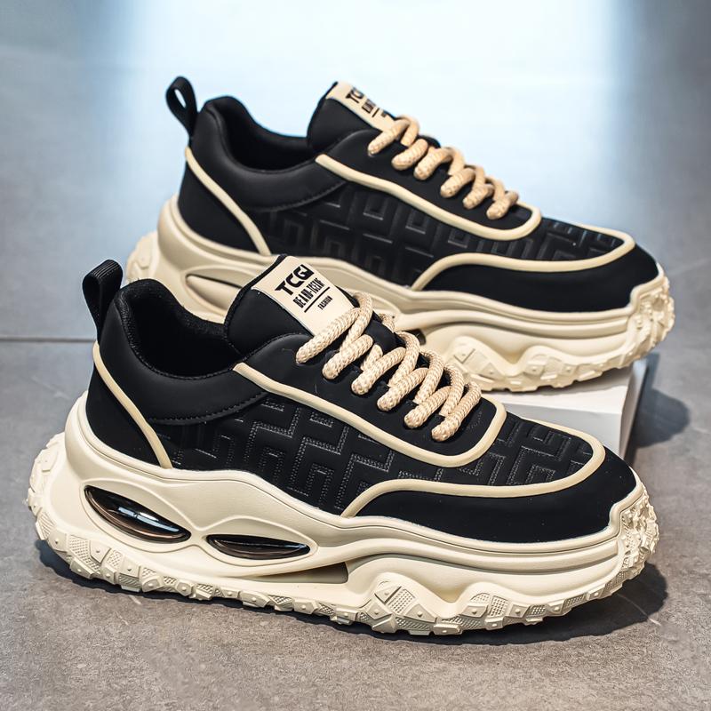 Shoes Men Loafers Men's Sneakers Safety Shoes Men's Casual Shoes Casual Sneaker Round Toe Men's Autumn Sneakers All-match New