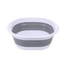 Portable Foldable Washbasin: Collapsible Basin for Dorm, Travel, Home Storage, and Foot Bath.