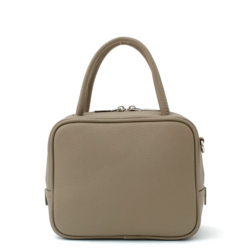 

Vita Felice Genuine Leather Square Bag Small Handbag Small Leather Bag Shrink Leather Shoulder Bag Smartphone Shoulder Crossbody Top Zipper Mini Bag