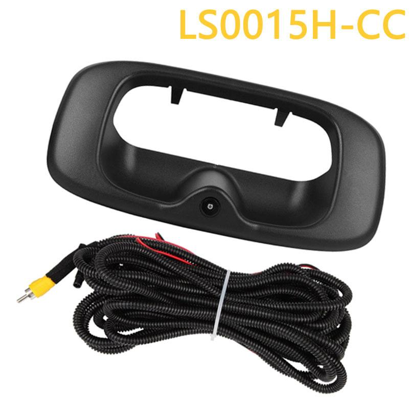 Black Tailgate Handle with Backup Camera for Chevy Silverado GMC Sierra 15228541