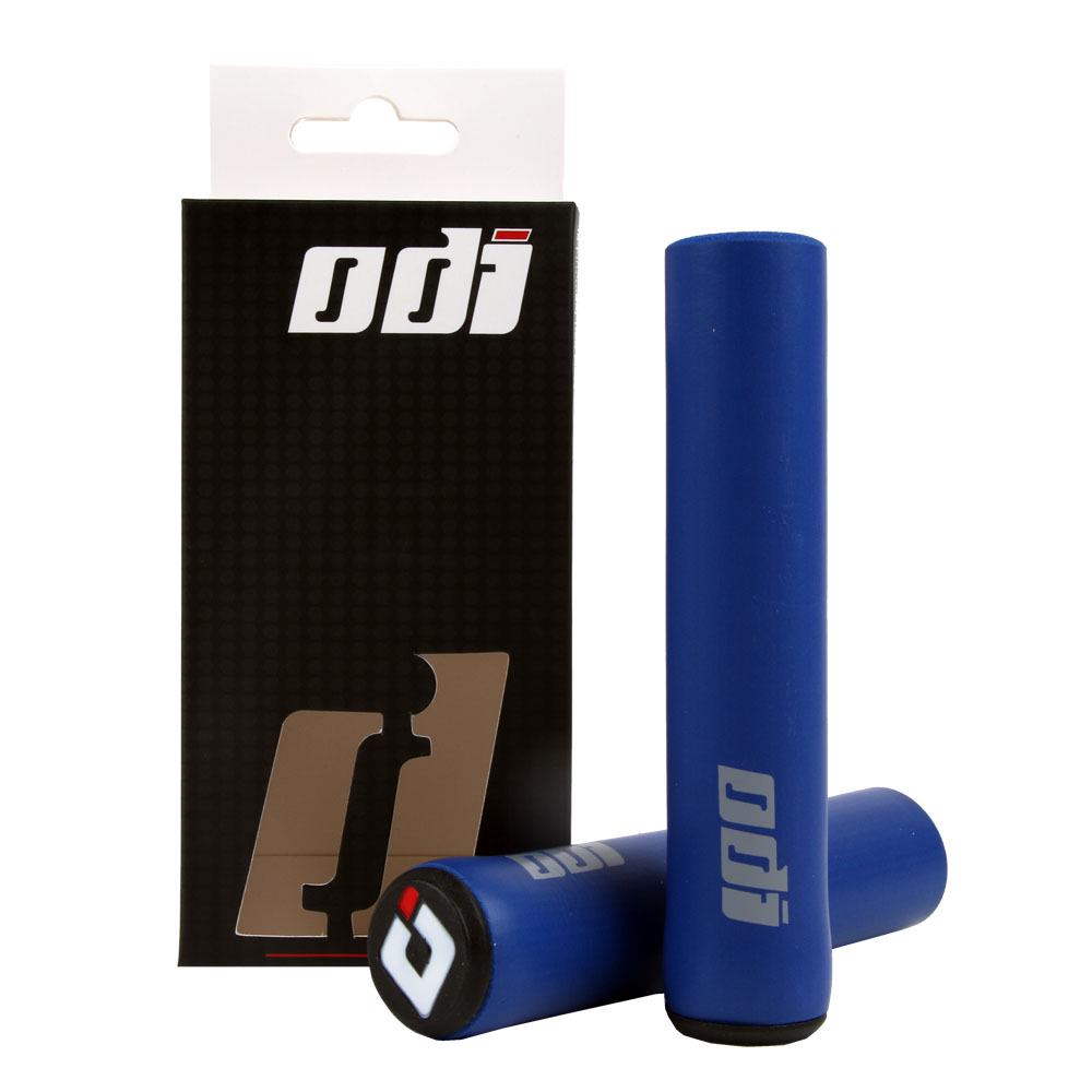 Ultra-light USA ODI Silicone Mountain/Road Dirt-Resistant Bike Handlebar Grips - Shock Absorbing, Foldable Design