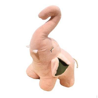 Cute Vivid Animal Doll Bedroom Stuffed Elephant Toy Decorative Year Gift