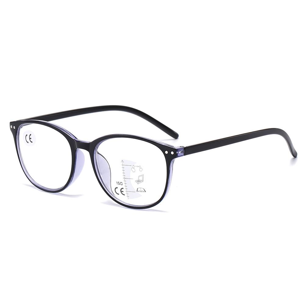 Multi-Focus Reading Glasses Anti-Blue Light Comfortable Reading Glasses Reading Glasses Far And Near Dual-Use