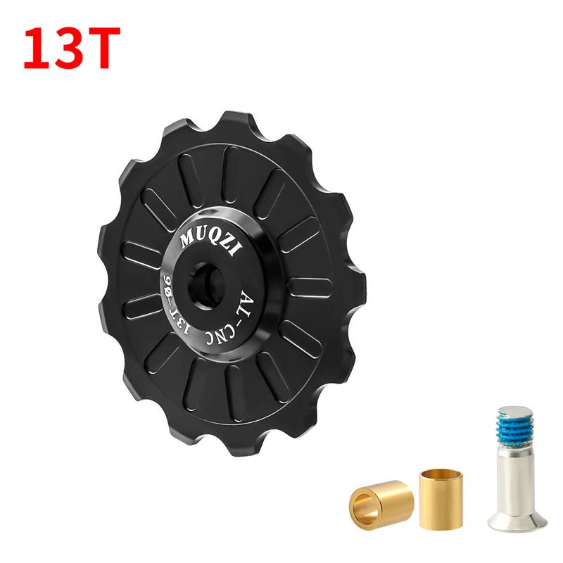 MUQZI 11/12/13/14/15/16/17T Rear Derailleur Jockey Wheel Ceramic Bearing Pulley Guide Wheel For 7/8/9/10/11 Speed