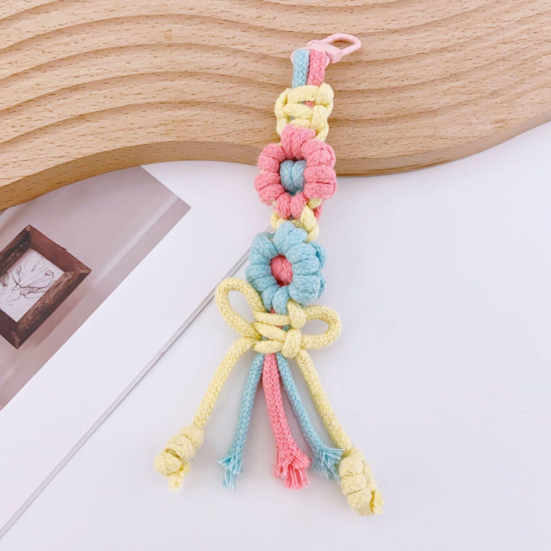 Ручная работа, брелок-подвеска в виде цветка ромашки Daisy Charm