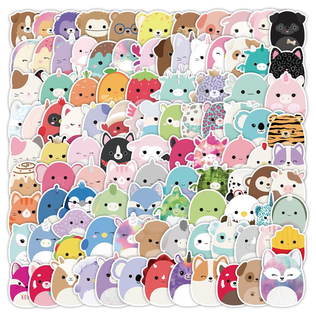 100 Kawaii Graffiti Stickers Suitcase Car Notebook Refrigerator Water Cup Waterproof Decorative Stickers