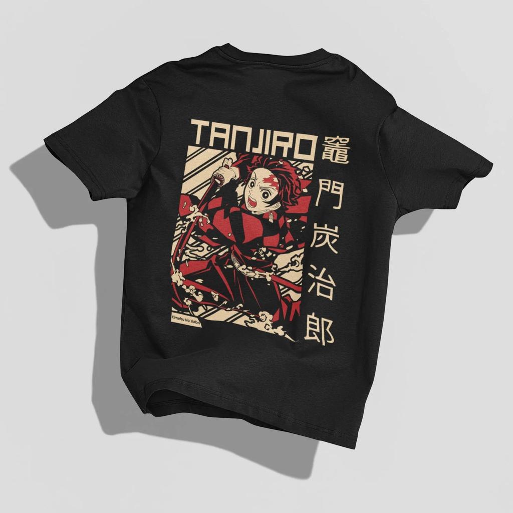 Anime Demon Slayer Character Graphic TShirt 100Cotton Oversized unisex Shirt Unisex Short Sleeve ONeck New Y2k Selling Popular