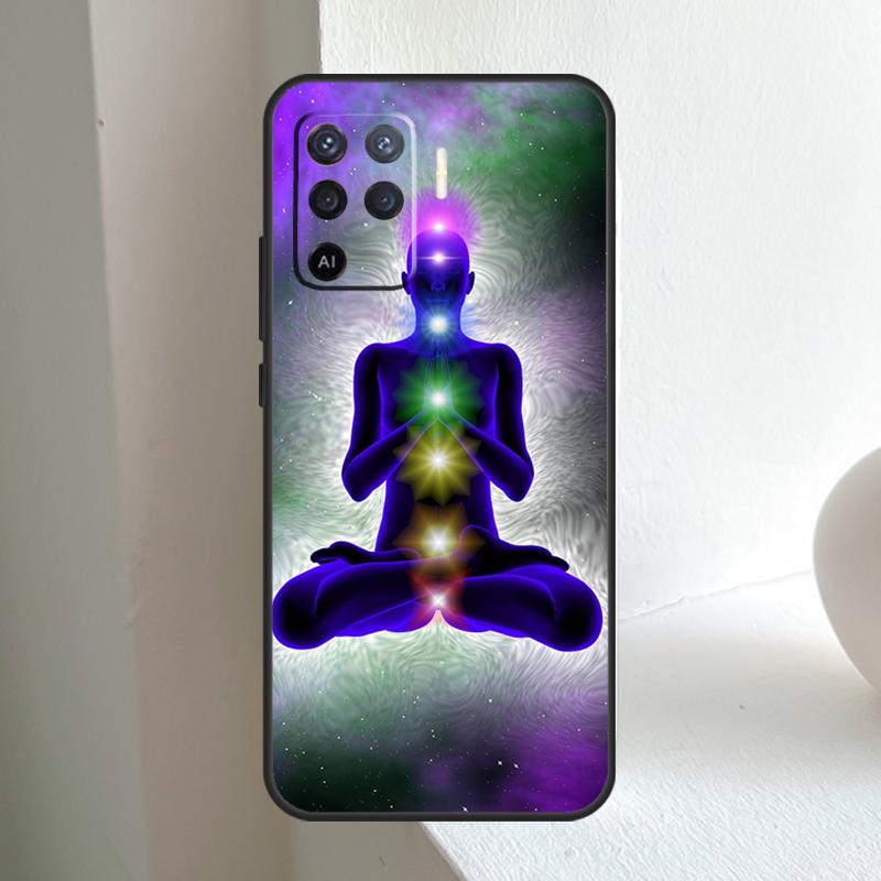 Mandala Chakra Yoga Für OPPO A74 A54 A94 A17 A57 A15 A16 A76 A96 A18 A38 A58 A78 A98 A40 A60 A80 A5 A6 Pro Hülle