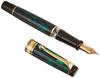 Aurora Fountain Pen Bold Optima Piping Officially Imported B, Nib, 996-VB, Green, Type,