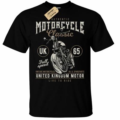 Biker Plus Vereinigtes Königreich Uk British English Motor Unisex T-Shirt