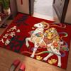 Anti Slip Zodiac Goat Floor Mat Cartoon 2027 Lamb Door Mat Sheep Foot Pad  Floor Protection