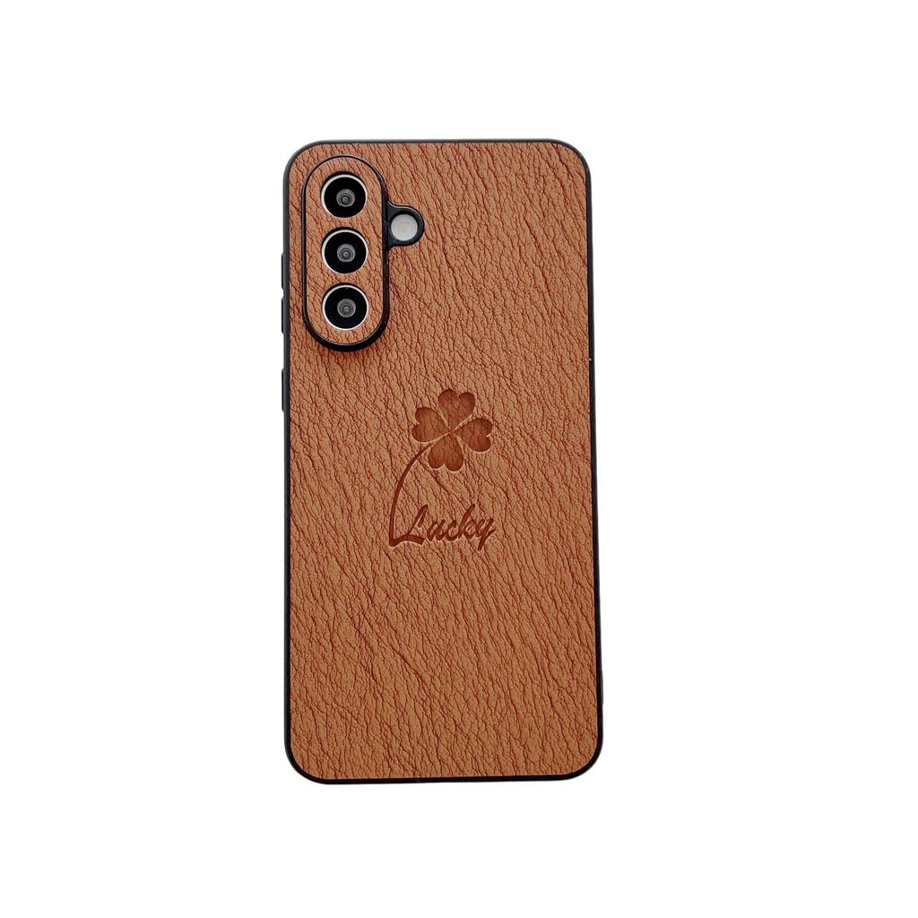 Samsung A56/S25 Ultra Thin S24 Four-Leaf Clover Protective Case