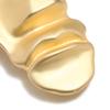 Temperament cold wind calling thousands of people avatar brooch gold half face Internet celebrity women's suit accessories