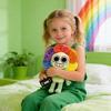 Pumpkin Plush Doll Soft Stuffed Animal Toy with PP Cotton Filling Huggable Skeleton Doll Cute Collectible Gift for Kids And Fans