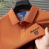 Gant Sommer Herre Ny Broderi Ensfarget Ren Bomull Løs Business Casual Poloskjorte
