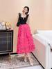 2026 High Waist Floral Mesh A-Line Fairy Skirt for Women