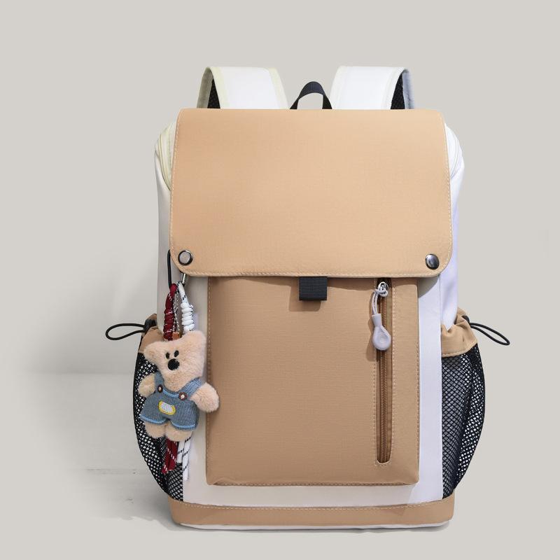 Schoolbag Unisex Japanese ins High Value Backpack 1011 New Large Capacity High School Student Backpack