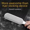 Multi-Function Electrostatic Brush for Wool Coats: Double-Sided Dust & Hair Remover