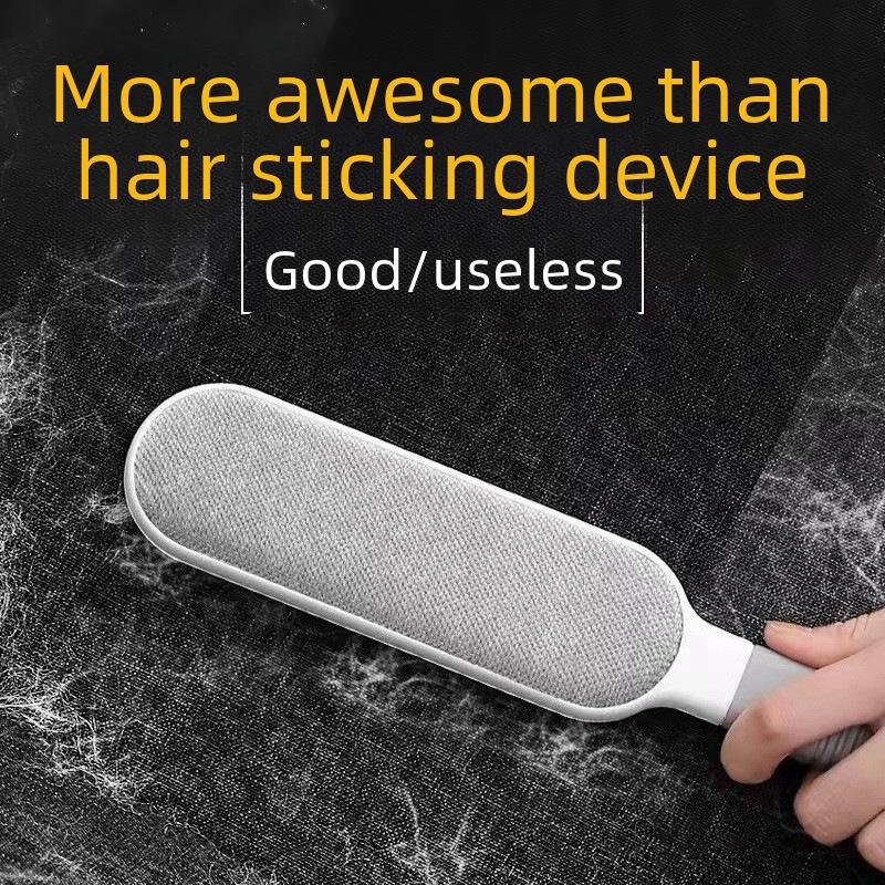 Multi-Function Electrostatic Brush for Wool Coats: Double-Sided Dust & Hair Remover