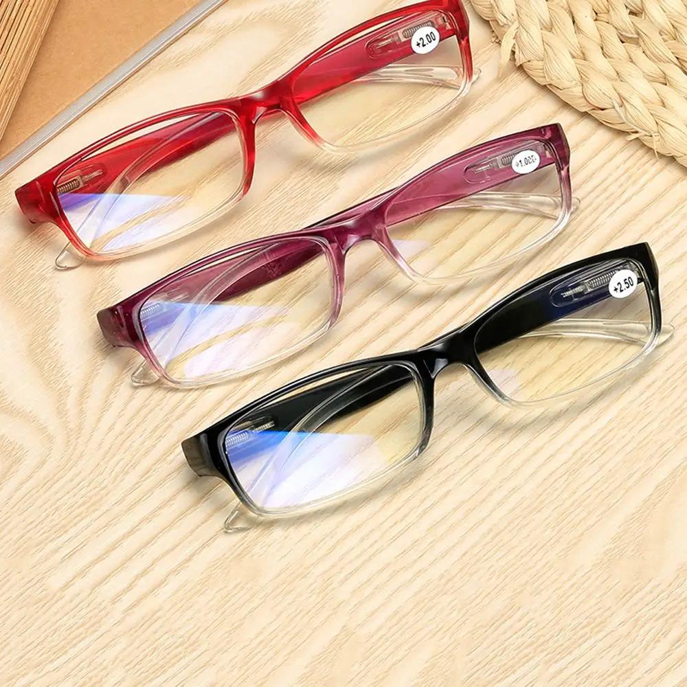 Comfortable Eye Protection Vintage Portable Anti-Blue Light Eyeglasses Reading Glasses Ultra Light Frame