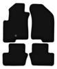 BASIC Black Velour Floor Mats For: Jeep Compass MK49 SUV (2007-2017)