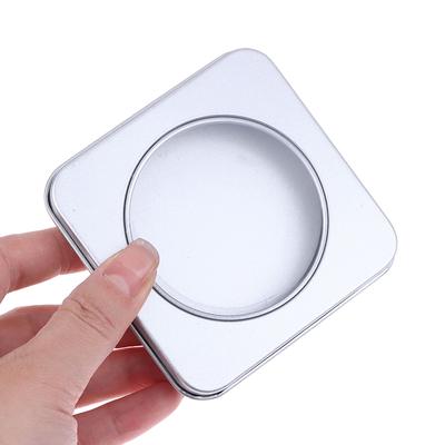 1/5 Pcs Windowed Fake Nail Organizer Container Press On Nail Storage Boxes Storage Case Tin Box For Nails Display Salon Supplies