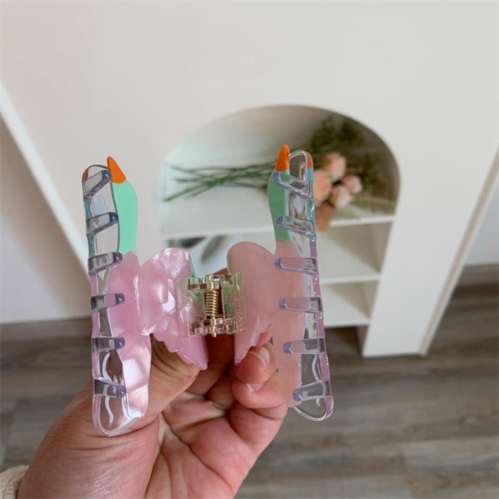 Cartoon Wild Goose Shark Clip Hairpin Acetate Shark Clip Fashion Bird Hair Claw  Party