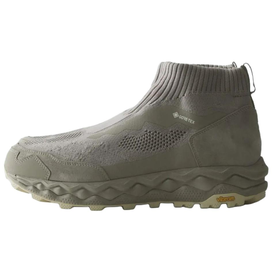 Mizuno X Nonnative Wave Mujin LS GTX Bequeme Passform Rückfedernd Mittelhohe Lifestyle-Schuhe Unisex-Sneaker Grau D1GD261501
