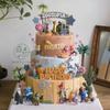 12Pcs Movie Zootopia Garage kit Cake ornament
