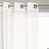 Voilage "Etamine" Blanc Ivoire 140x240cm - Atmosphera Createur D'interieur
