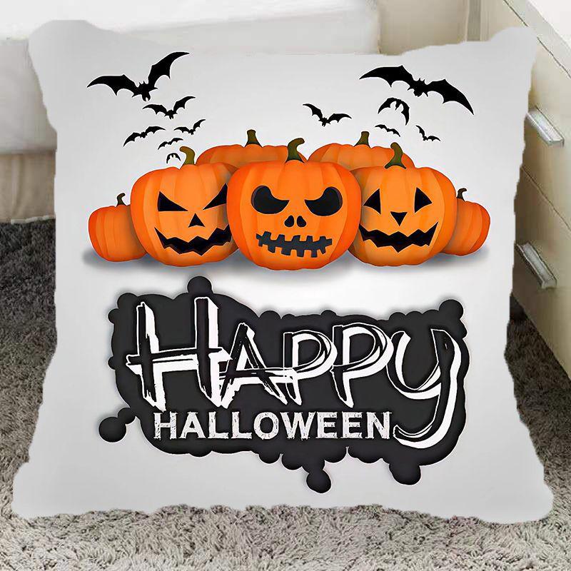 Halloween Pillow Pumpkin Funny Two-Dimensional Animation Pillow Emoticon Pack Party Party Boy and Girl School Day Gift