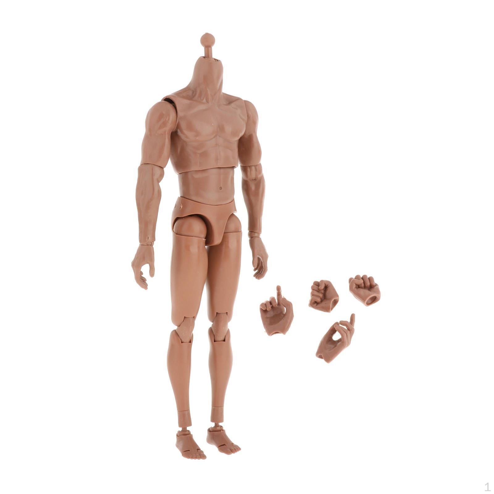 

1/6 Male Body Toy 8 Joints Moveable Action Figure Doll