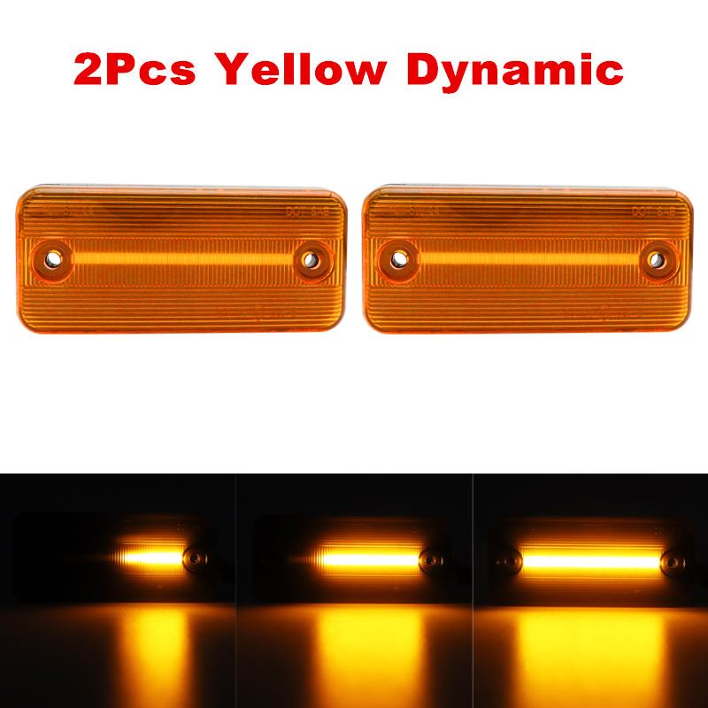 

2/6 шт. динамические светодиодные боковые габаритные огни, плавный указатель поворота для реле Iveco Fiat Ducato Citroen Peugeot Boxer Renault Volvo