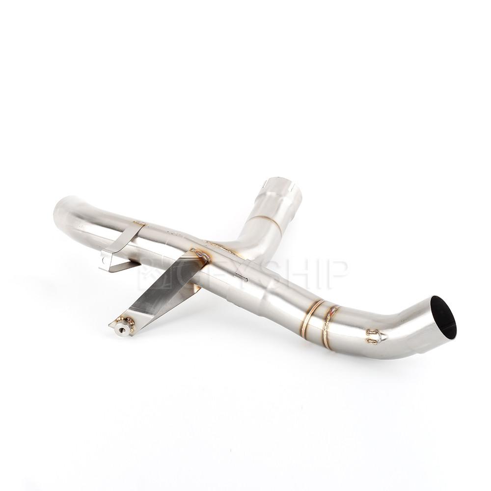 For Ducati Multistrada 1200 Enduro 2016 To 2019 Multistrada 1260 MTS 1200 1260 Escape Motorcycle Exhaust Link Pipe Slip-on
