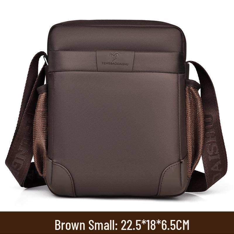 Men's Single Shoulder Crossbody Canvas Bag, New 2025 Oxford Commuting Backpack, Compact Personal Portable Bag