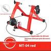 Foldable Magnetic Bike Trainer Stand 6 Speed Roller Cycling Station Indoor Bicycle Exercise Training Stand for 20-28 Inch Tire
