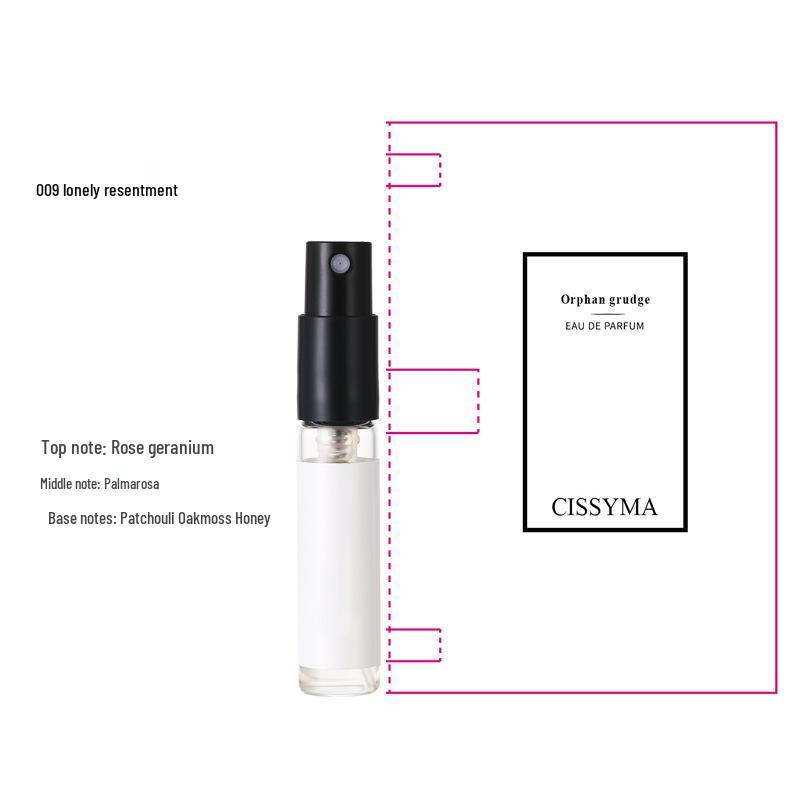 3ml Women's Light Fragrance Sample Card - Long-Lasting Q Version Spray, Men's Gift